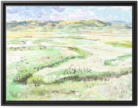 Grasslands ~ Matte Canvas, Black Frame