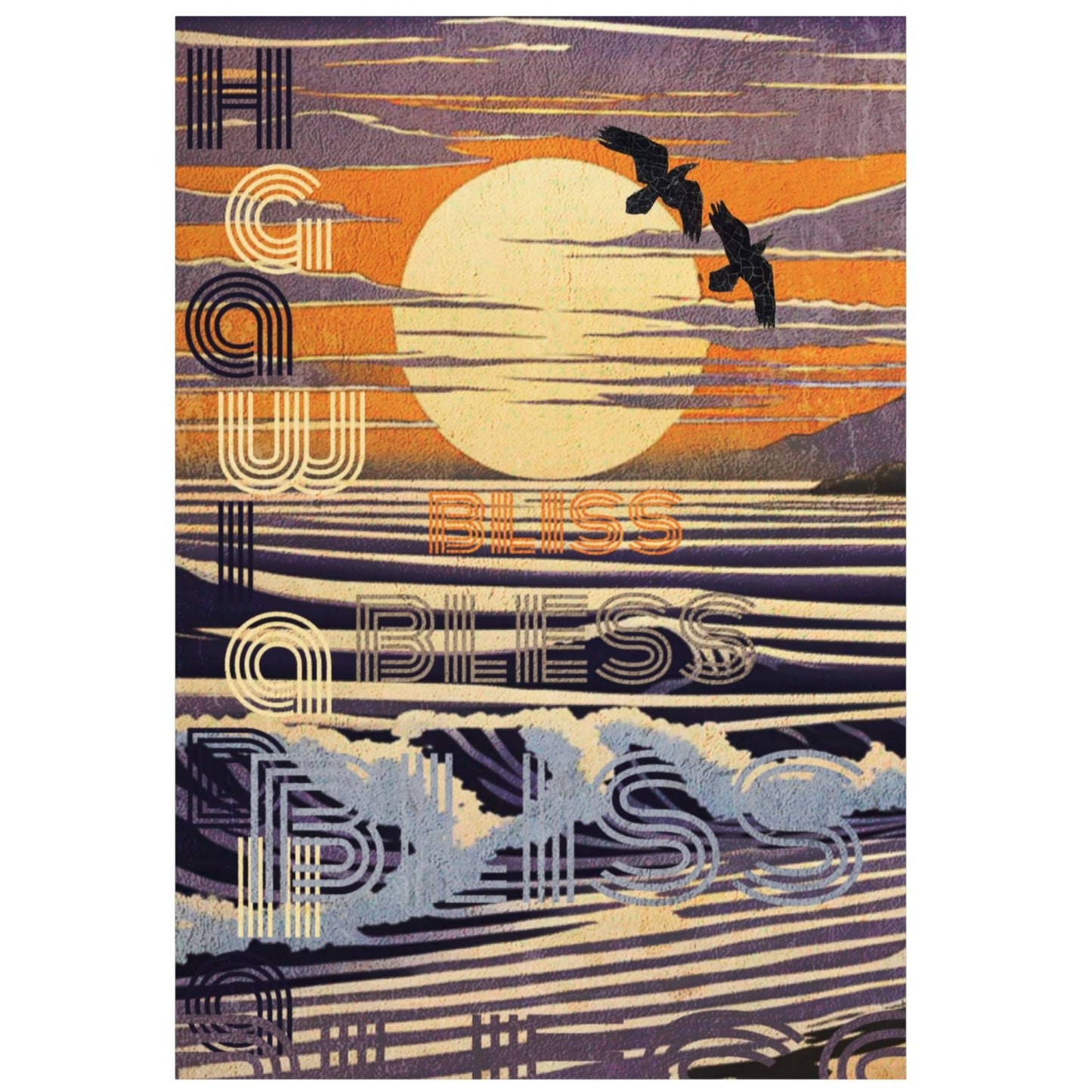 Bliss Bless Haida Gwaii ~ Matte Vertical Posters