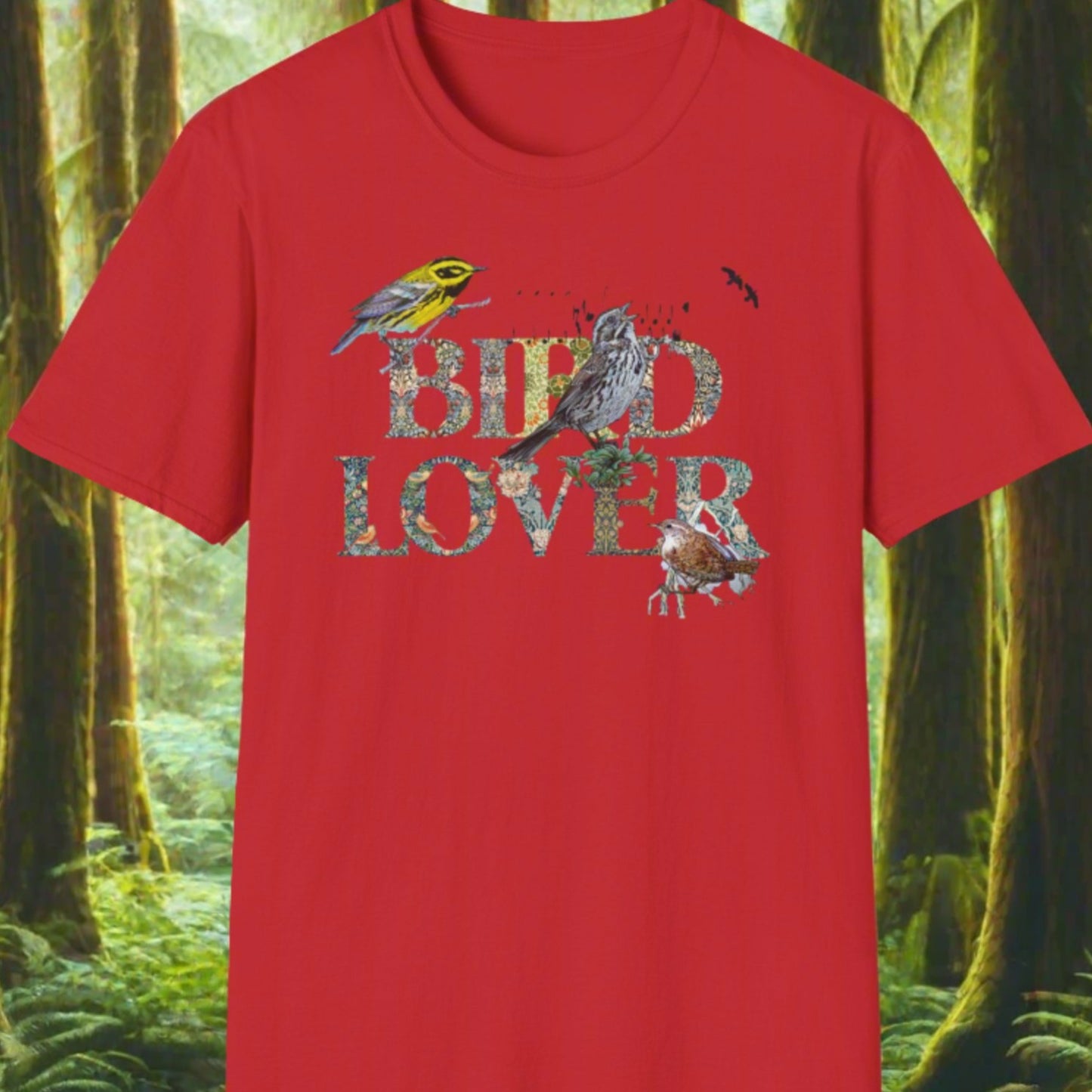 Bird Lover ~ Unisex Softstyle T-Shirt