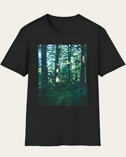 Forest Ravens - softstyle unisex T-Shirt