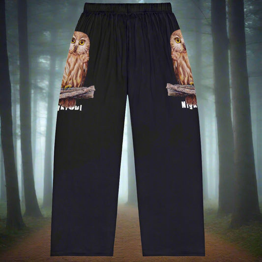 Night Owl ~ Men's Pajama Pants (AOP)