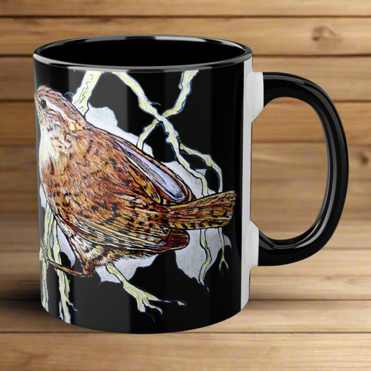 Wren ~ Accent Mugs, 11oz