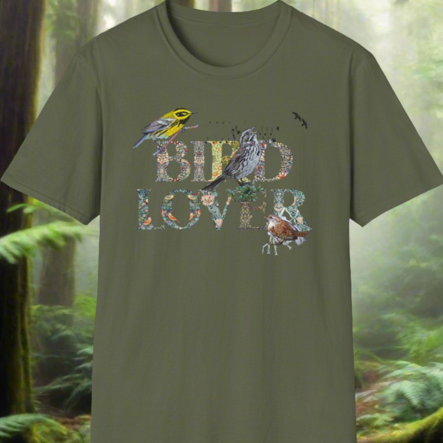 Bird Lover ~ Unisex Softstyle T-Shirt