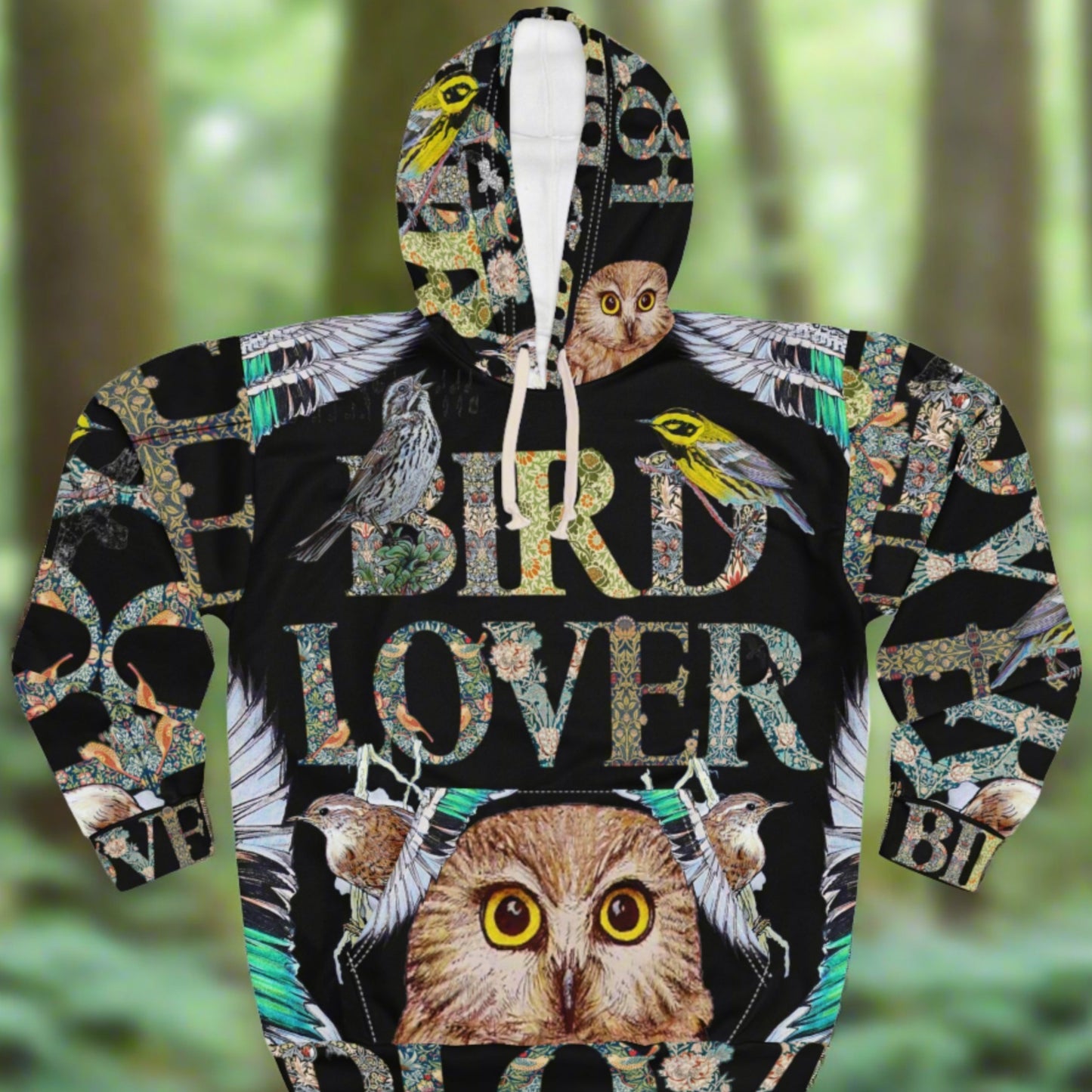 Bird Lover~ Unisex Pullover Hoodie (AOP)