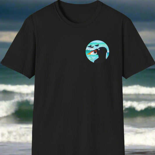 Surf Scoter ~ Unisex Softstyle T-Shirt