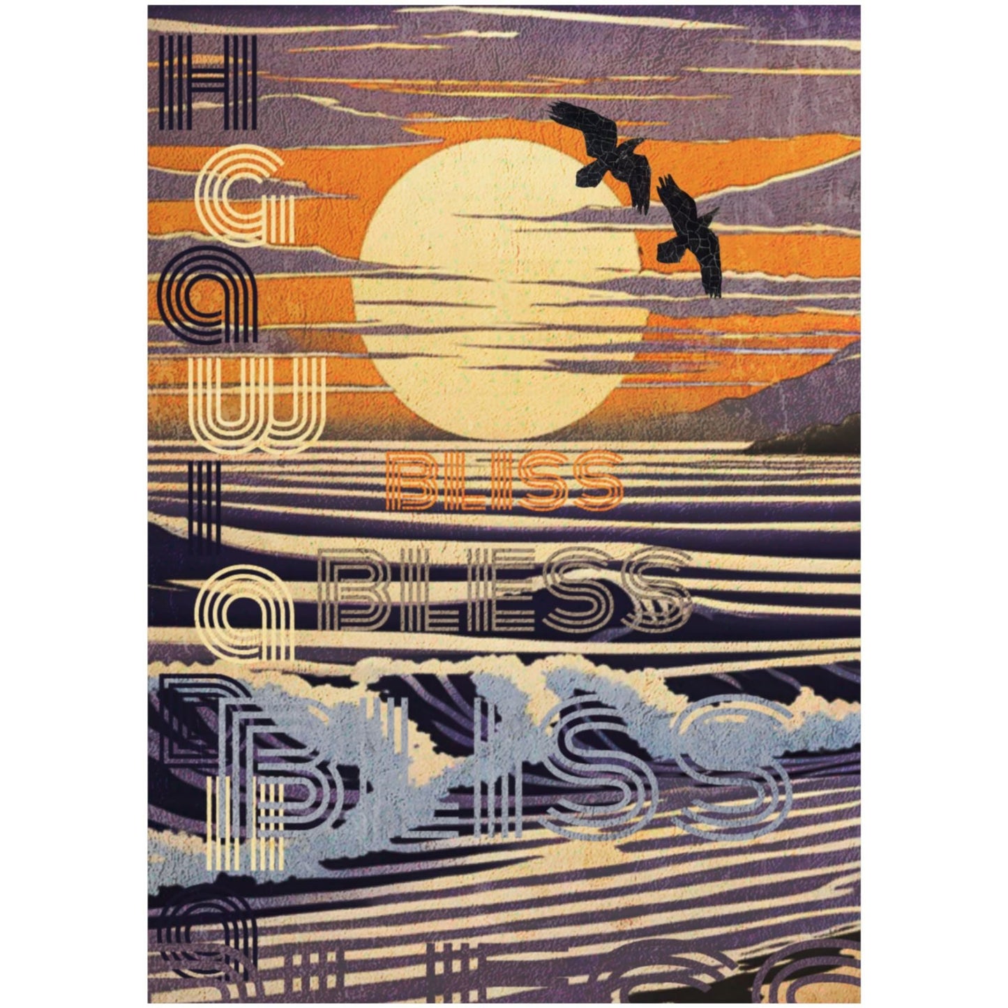 Bliss Bless Haida Gwaii ~ Matte Vertical Posters