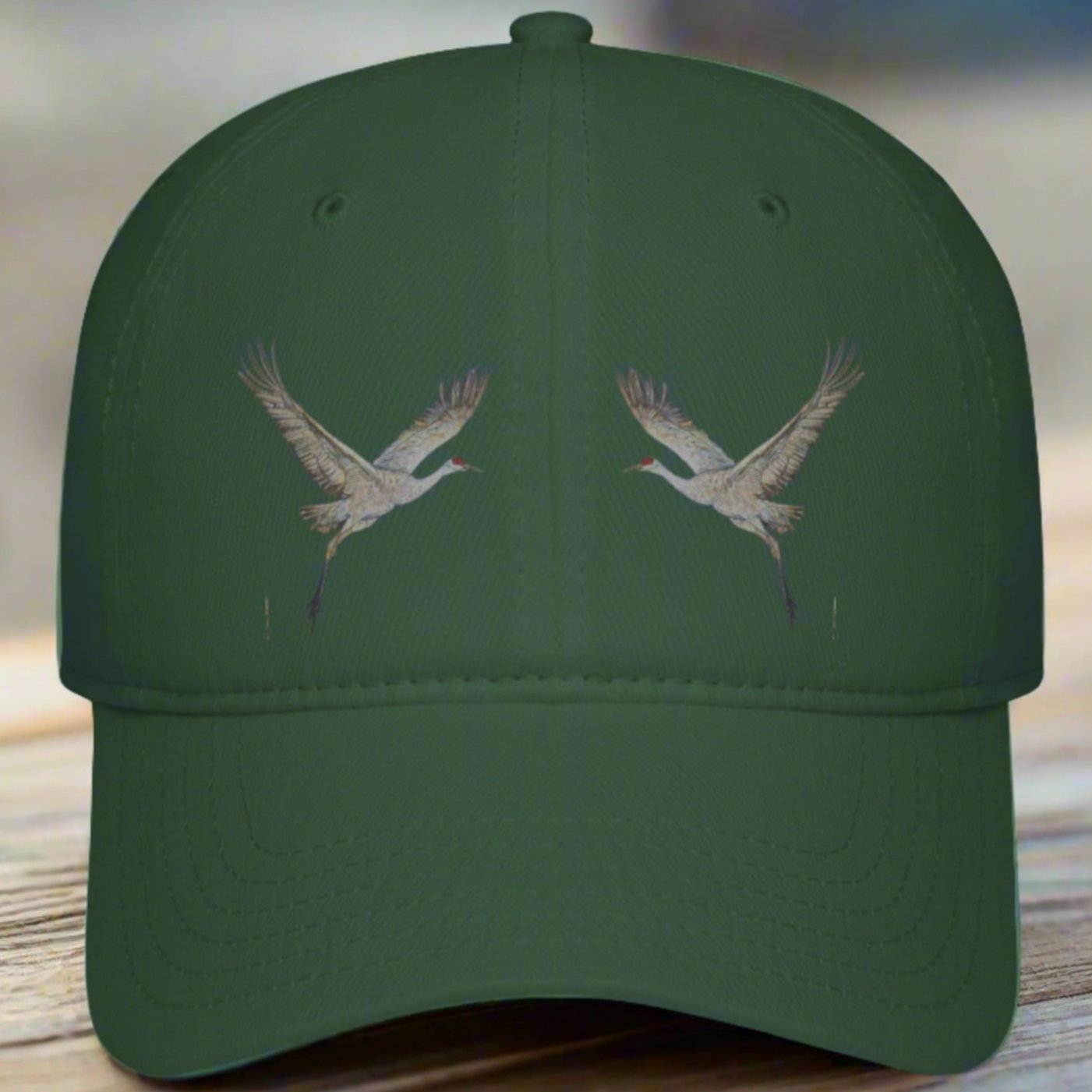 Sandhill Cranes ~ Low Profile Baseball Cap