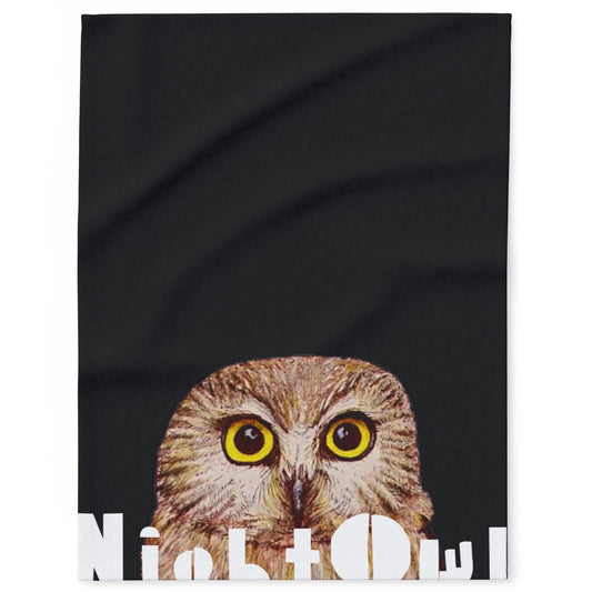 Night Owl ~ Arctic Fleece Blanket