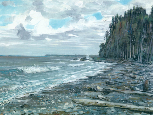 Tow Hill from Agate Beach ~ Print on Canvas 16x20