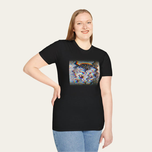 Trippy Cheshire Cat Alice Inspired - Softstyle T-shirt Unisex