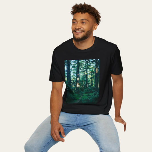 Forest Ravens - softstyle unisex T-Shirt